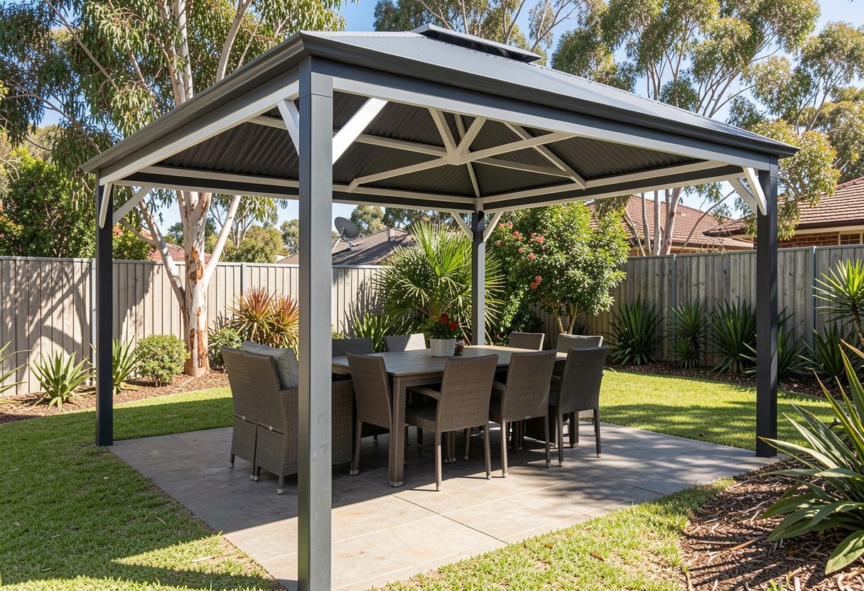 Metal Frame Gazebos